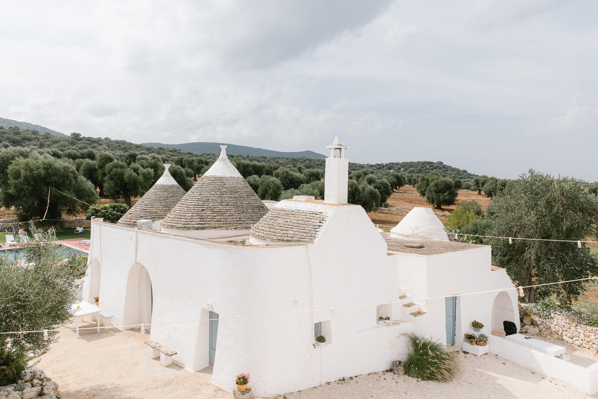 Trulli at Masseria Mozzone near Fasano, Puglia
