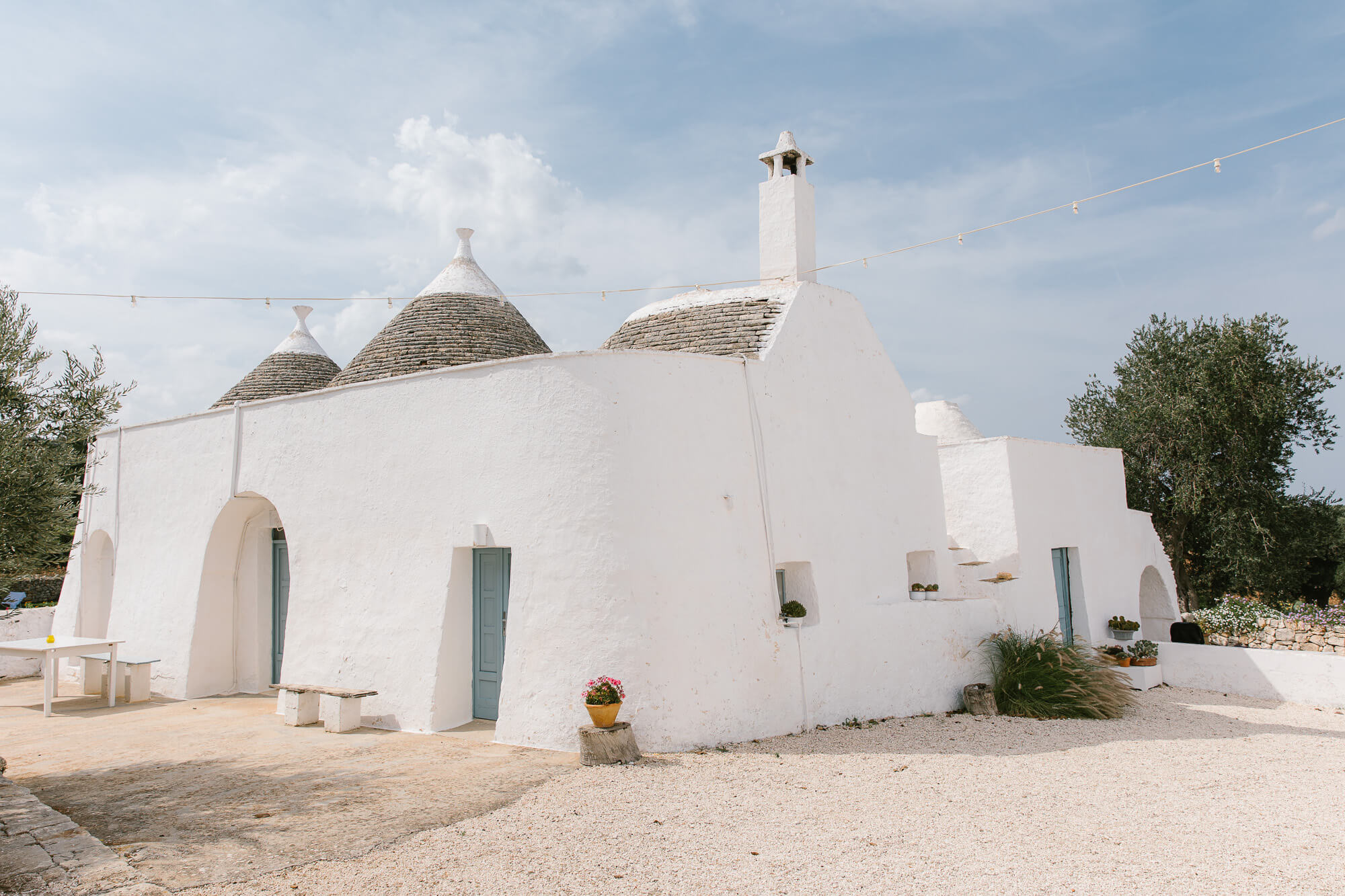 Trulli at Masseria Mozzone in the Itria Valley